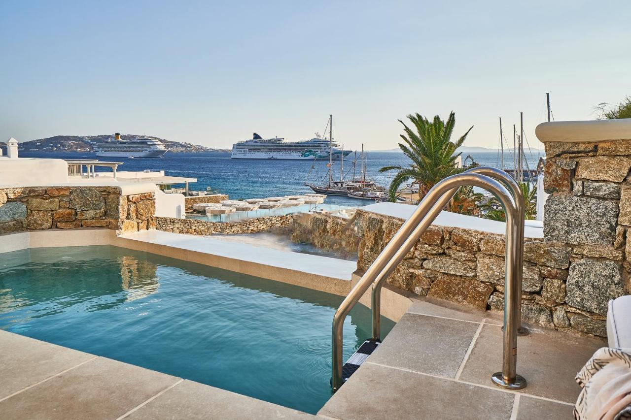 Aqua Mykonos Suites - Adults Only تورلوس المظهر الخارجي الصورة