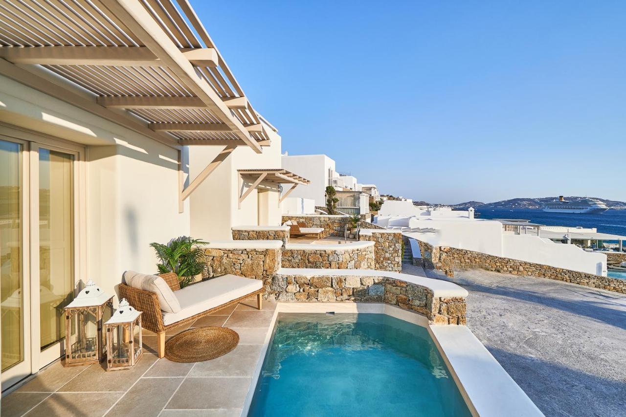 Aqua Mykonos Suites - Adults Only تورلوس المظهر الخارجي الصورة