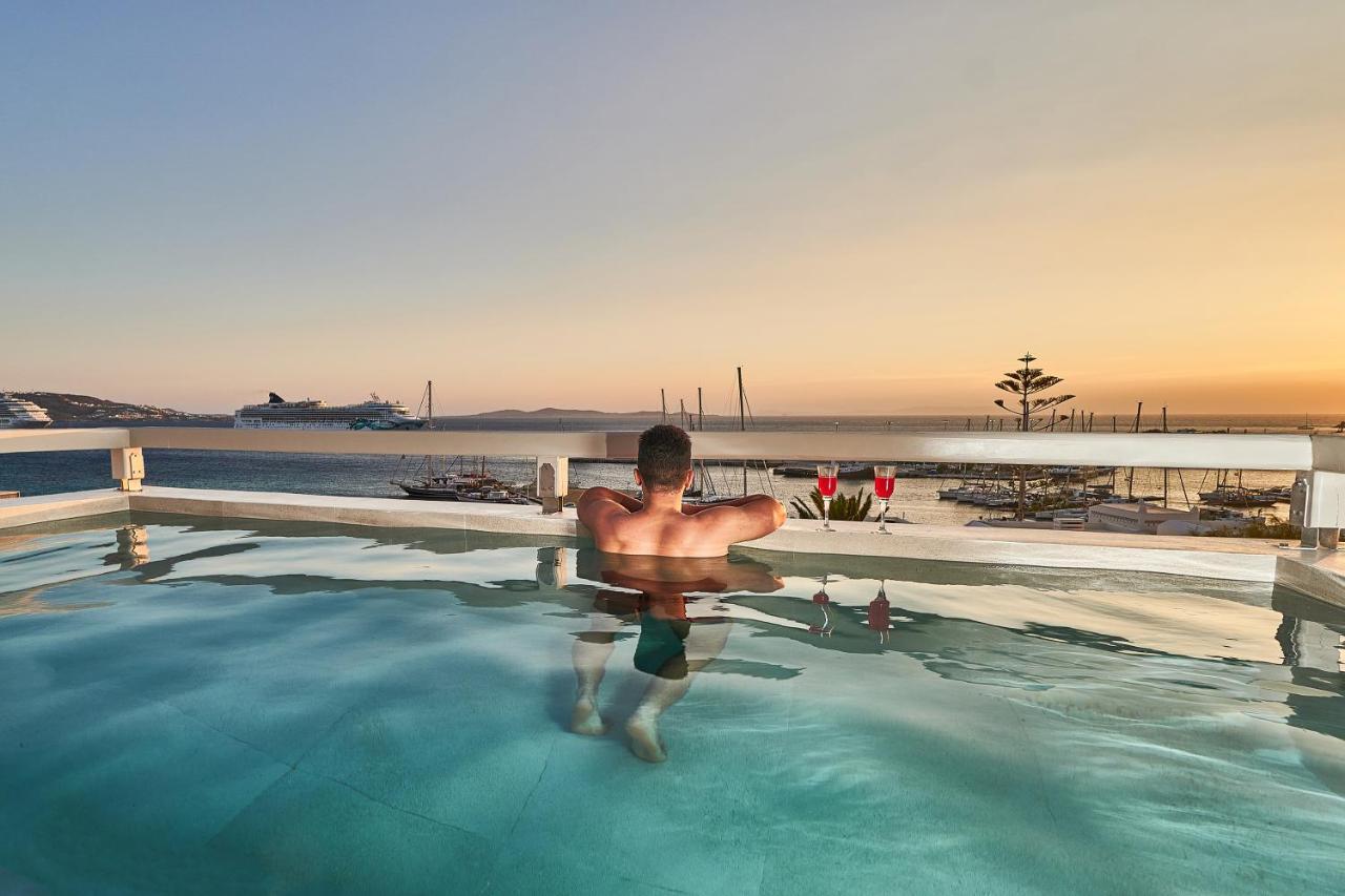 Aqua Mykonos Suites - Adults Only تورلوس المظهر الخارجي الصورة