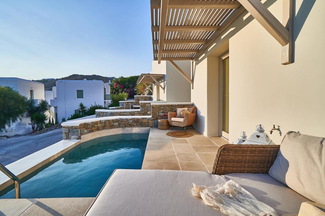 Aqua Mykonos Suites - Adults Only تورلوس المظهر الخارجي الصورة
